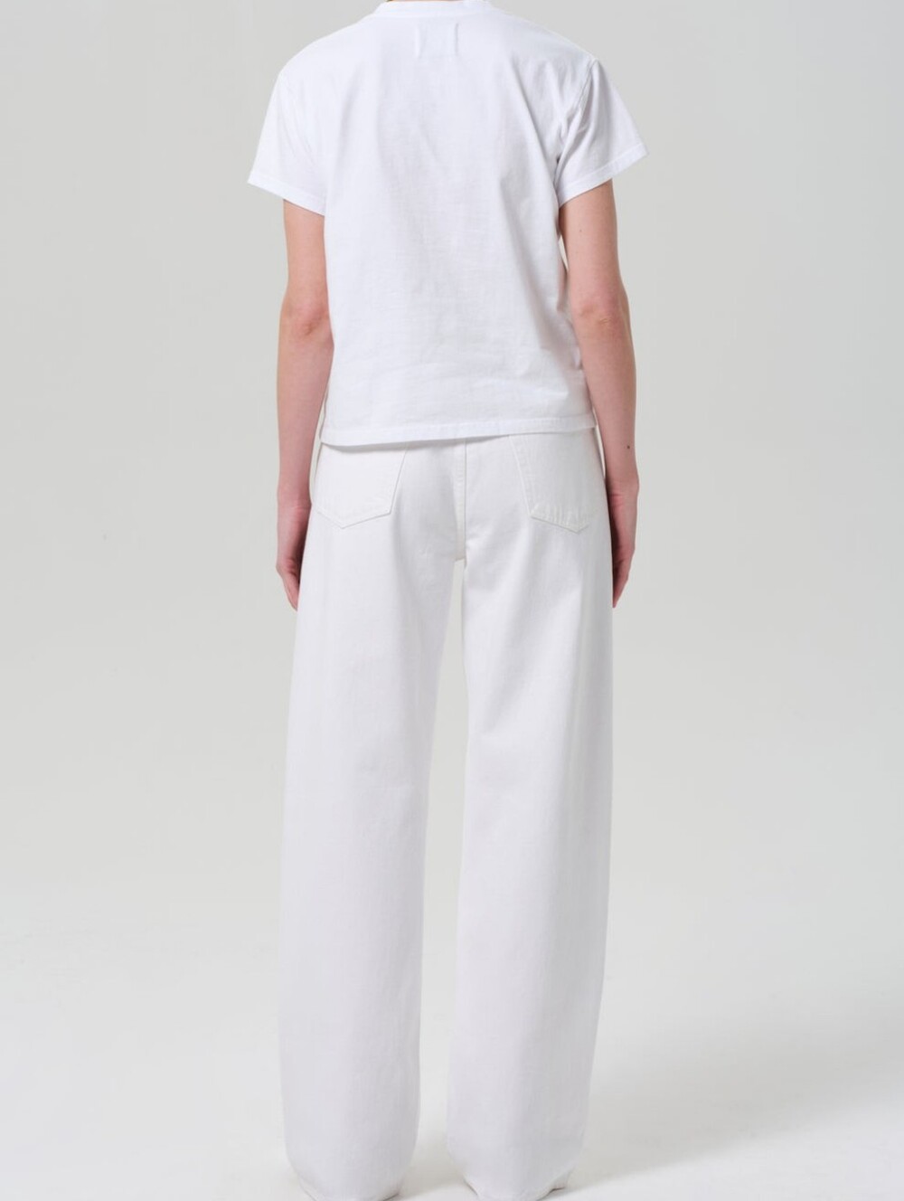 Citizens of Humanity Ayla Baggy Jeans 27 Crescent White Premium Vintage Wide Leg - Picture 5 of 16